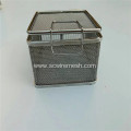 Stanless Steel Wire Mesh Storage Baskets with Lids
